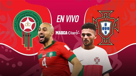 marruecos vs portugal en vivo
